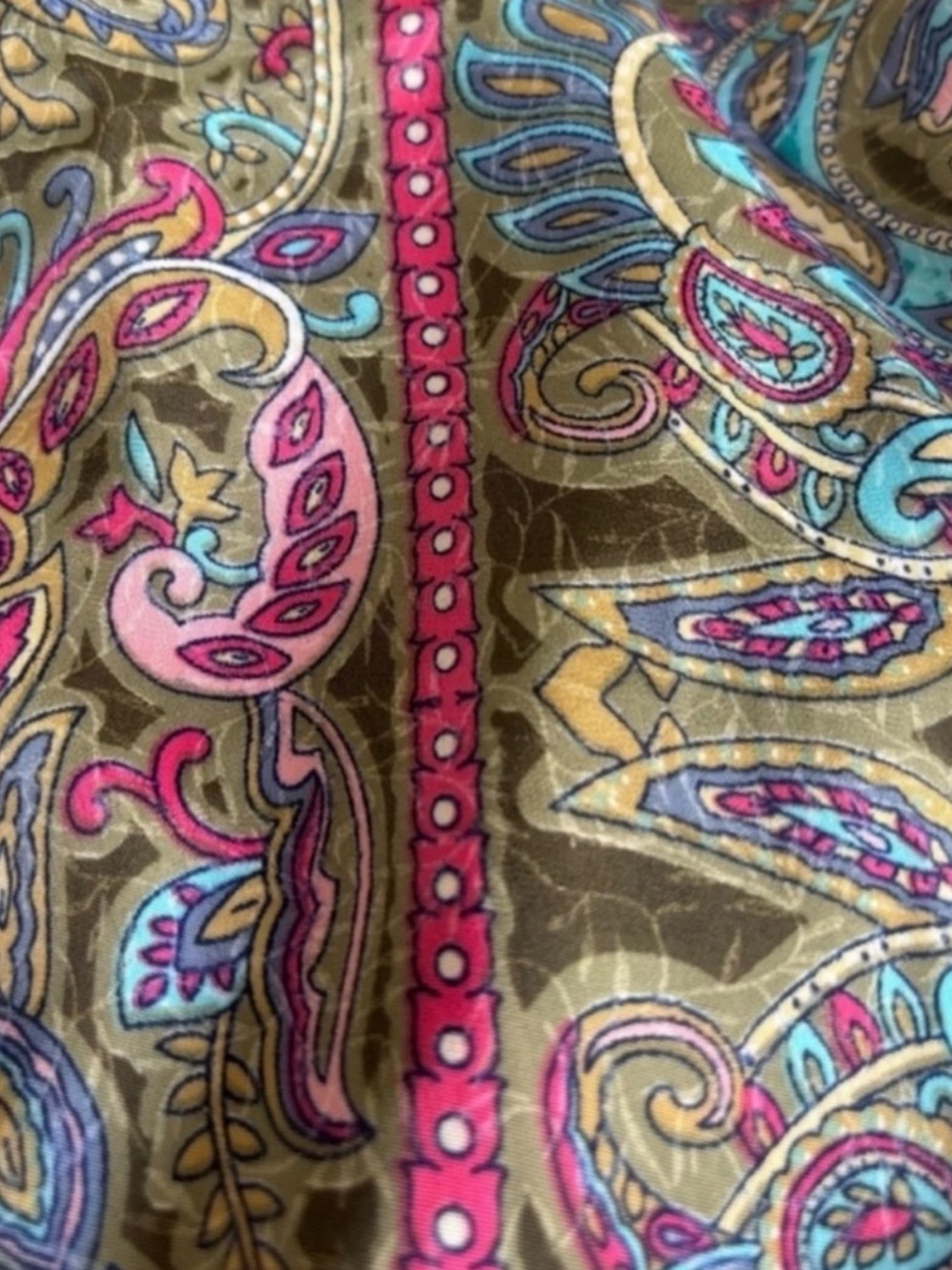 Mumey NWT silky long deep V beach cover up dress kaftan resort wear medium - Picture 16 of 16